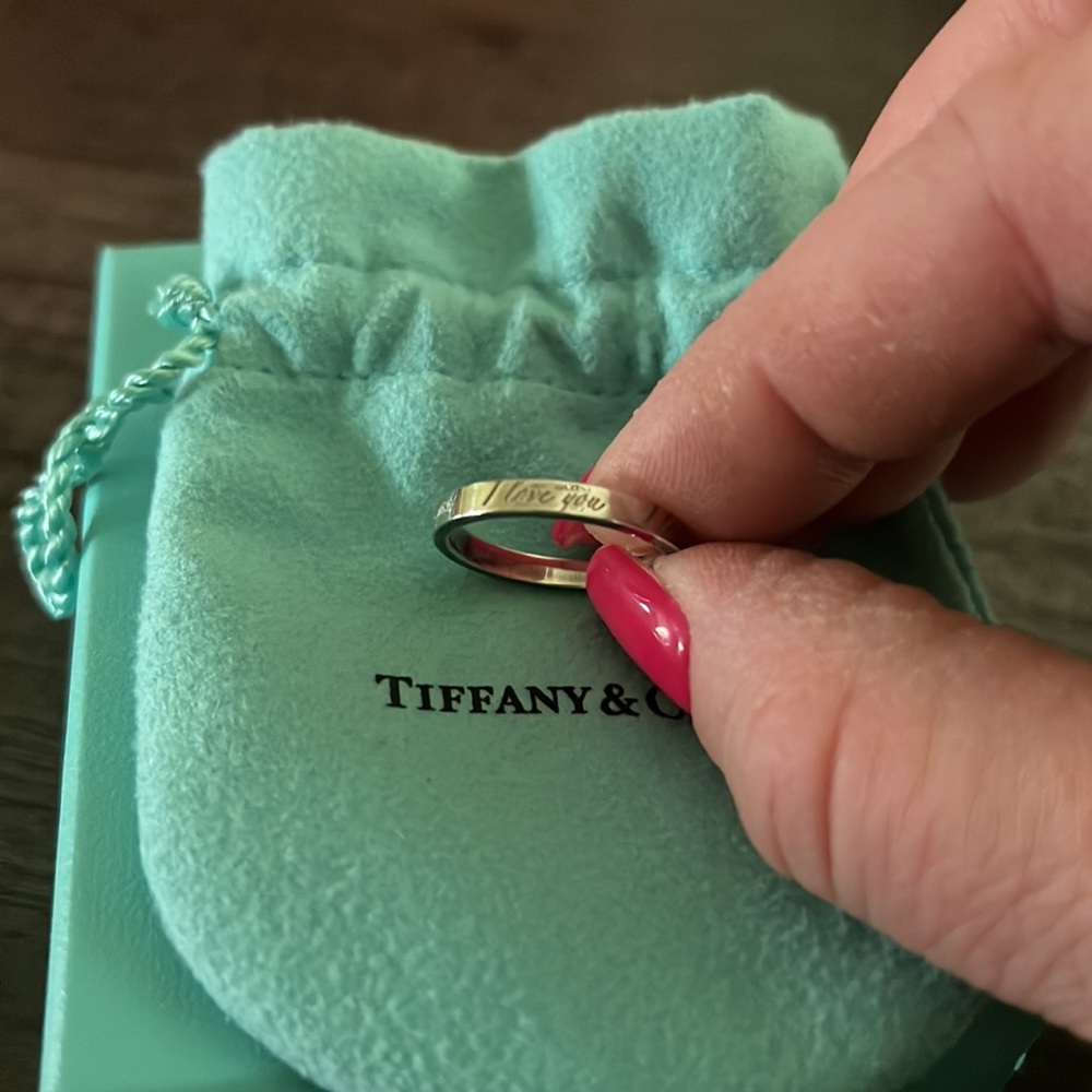 Tiffany & Co.  I Love You ring
